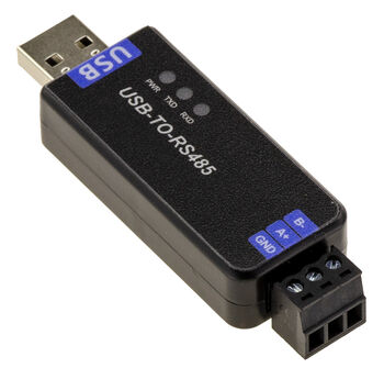 A USB to RS-485 adapter