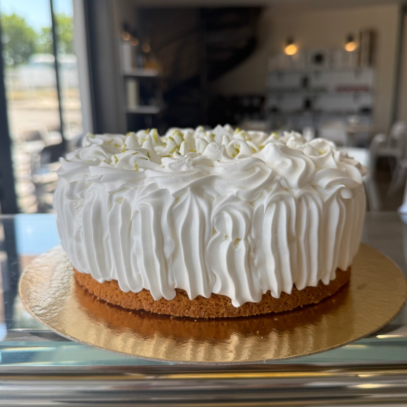 Tarte citron meringuée version sorbet citron