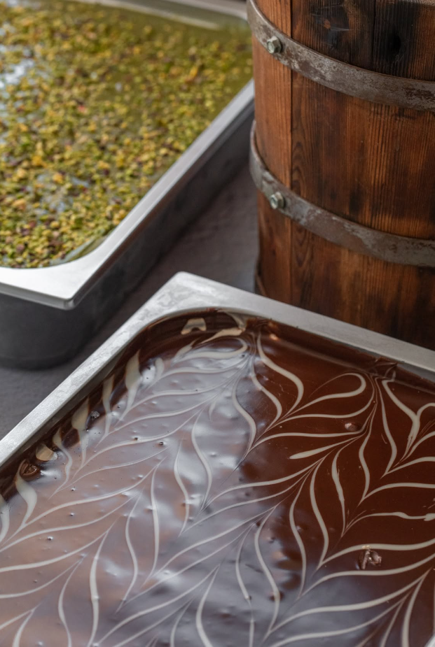 Dessus de crème Crémino et Pistacchiosa